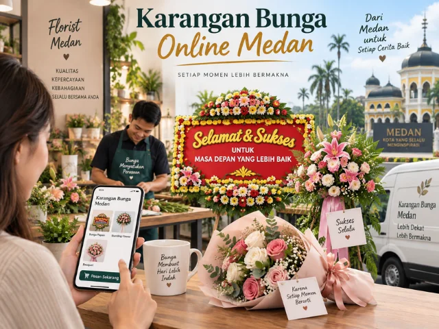 karangan bunga online medan